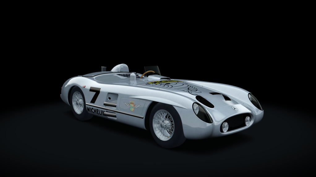 MAC Mercedes-Benz 300SLR - Le Mans, skin 7