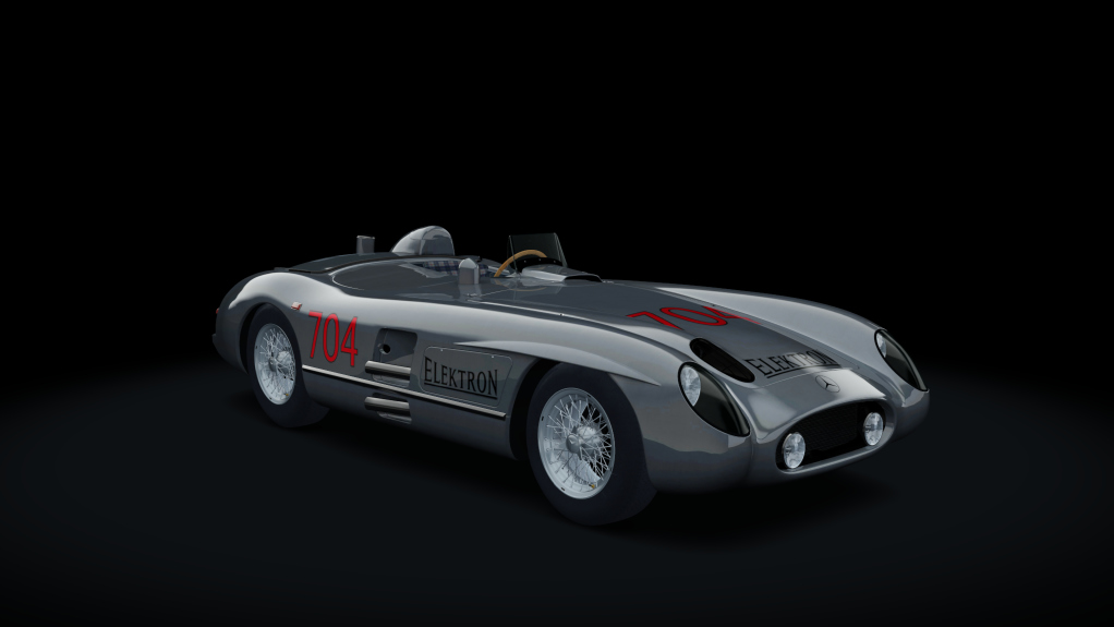 MAC Mercedes-Benz 300SLR - Le Mans, skin 704