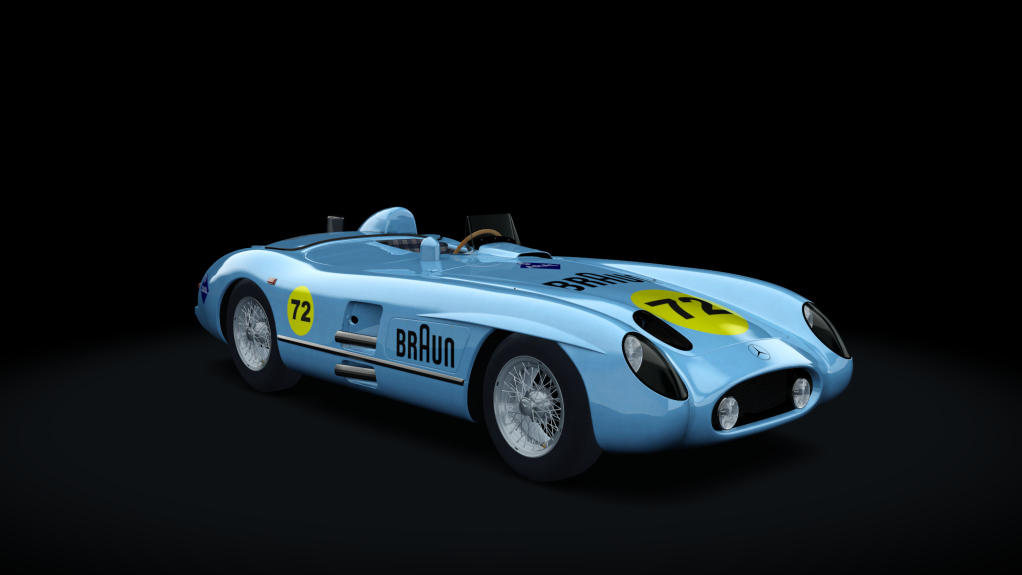 MAC Mercedes-Benz 300SLR - Le Mans, skin 72