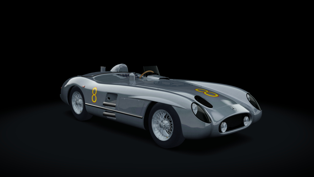 MAC Mercedes-Benz 300SLR - Le Mans, skin 8