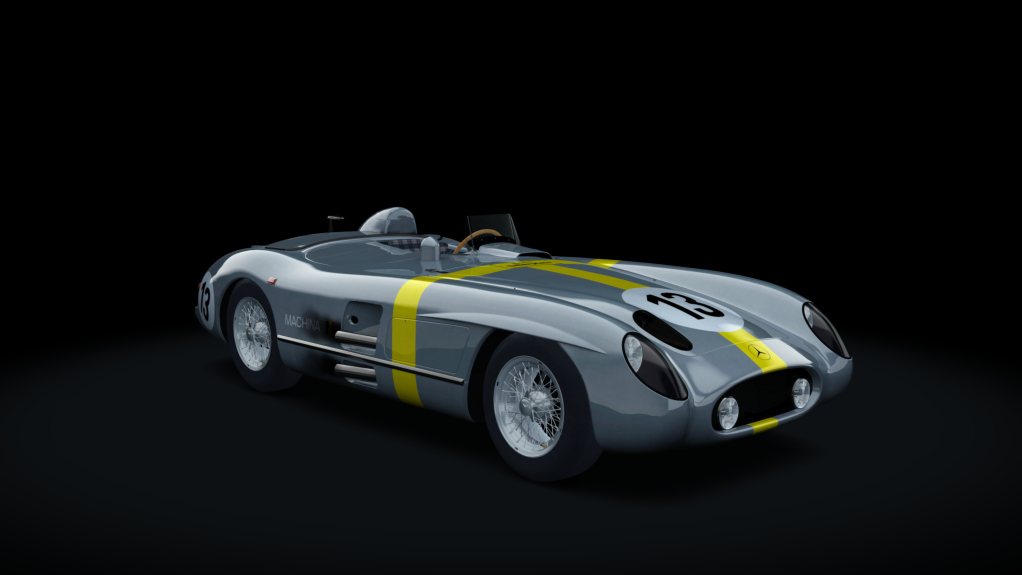 MAC Mercedes-Benz 300SLR - Le Mans, skin ecurie13