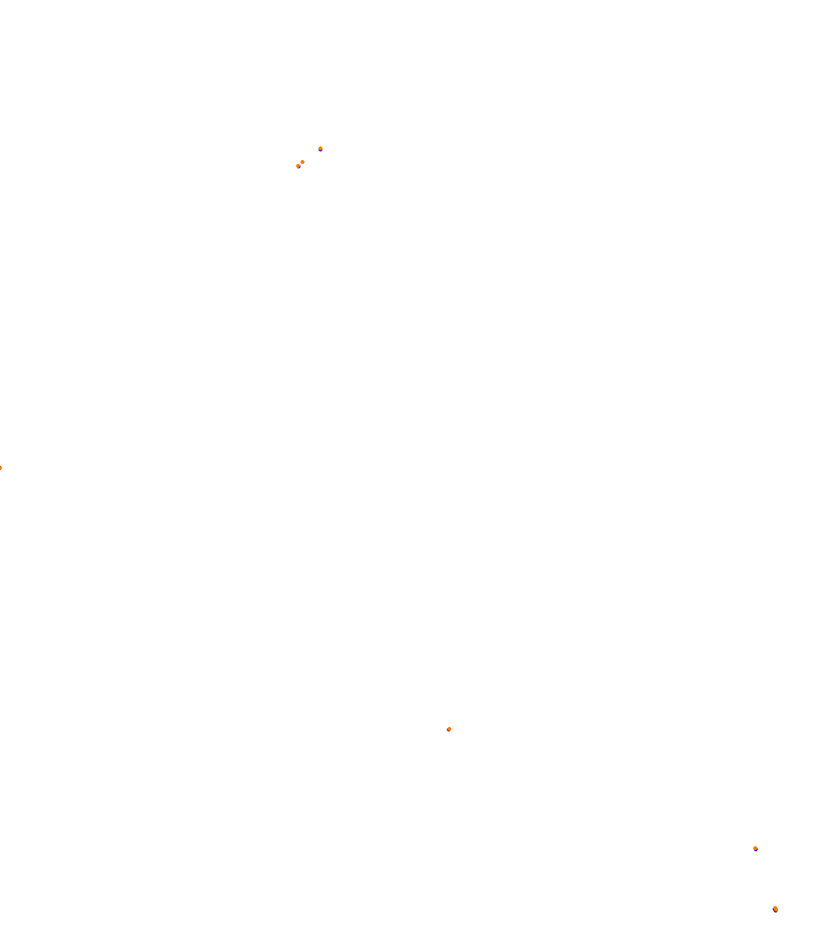 1923 Tours collisions