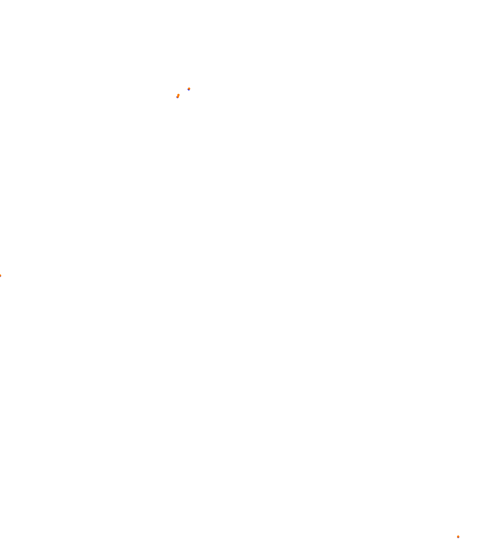 1923 Tours - 40 pits collisions