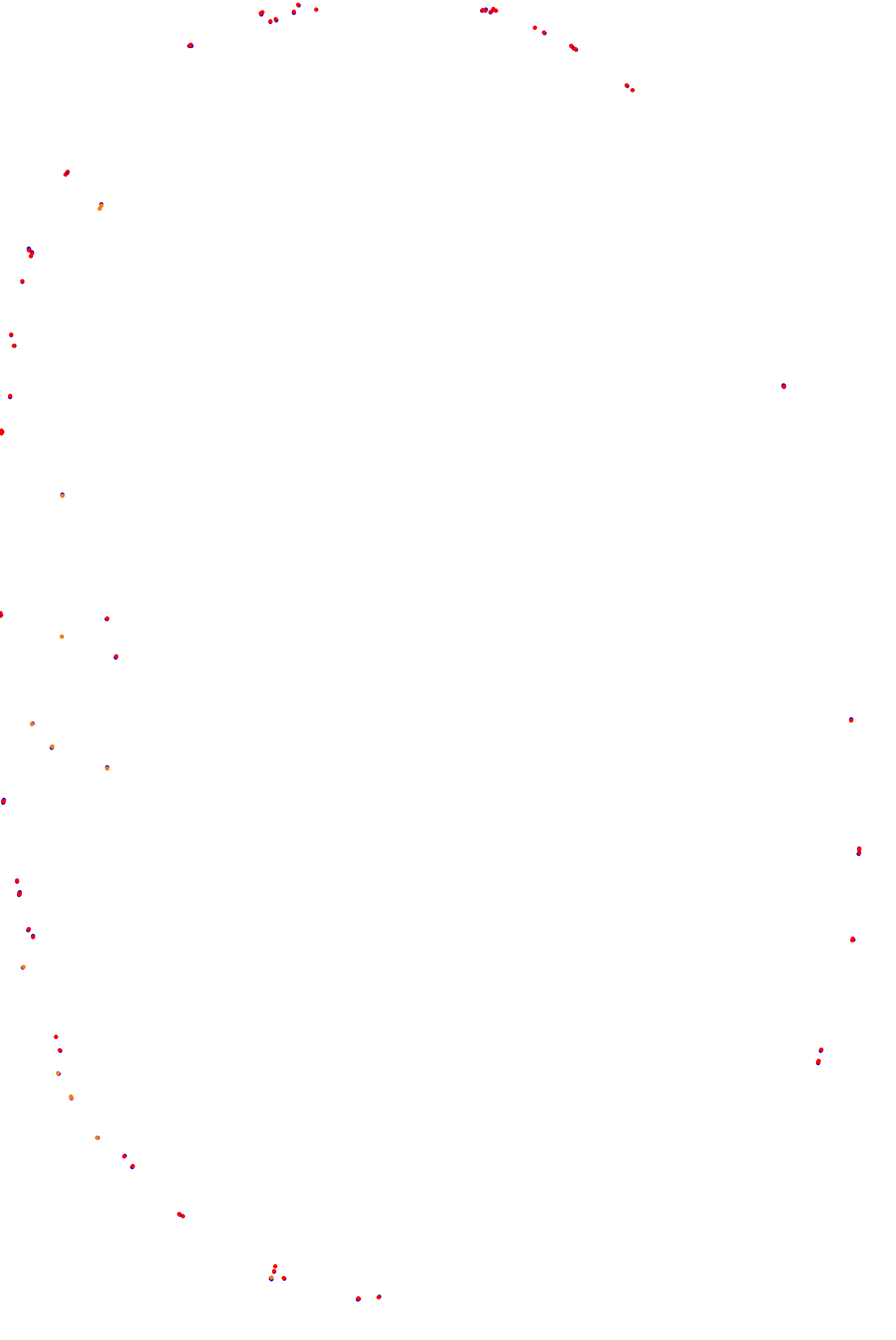 Opel-Rennbahn collisions