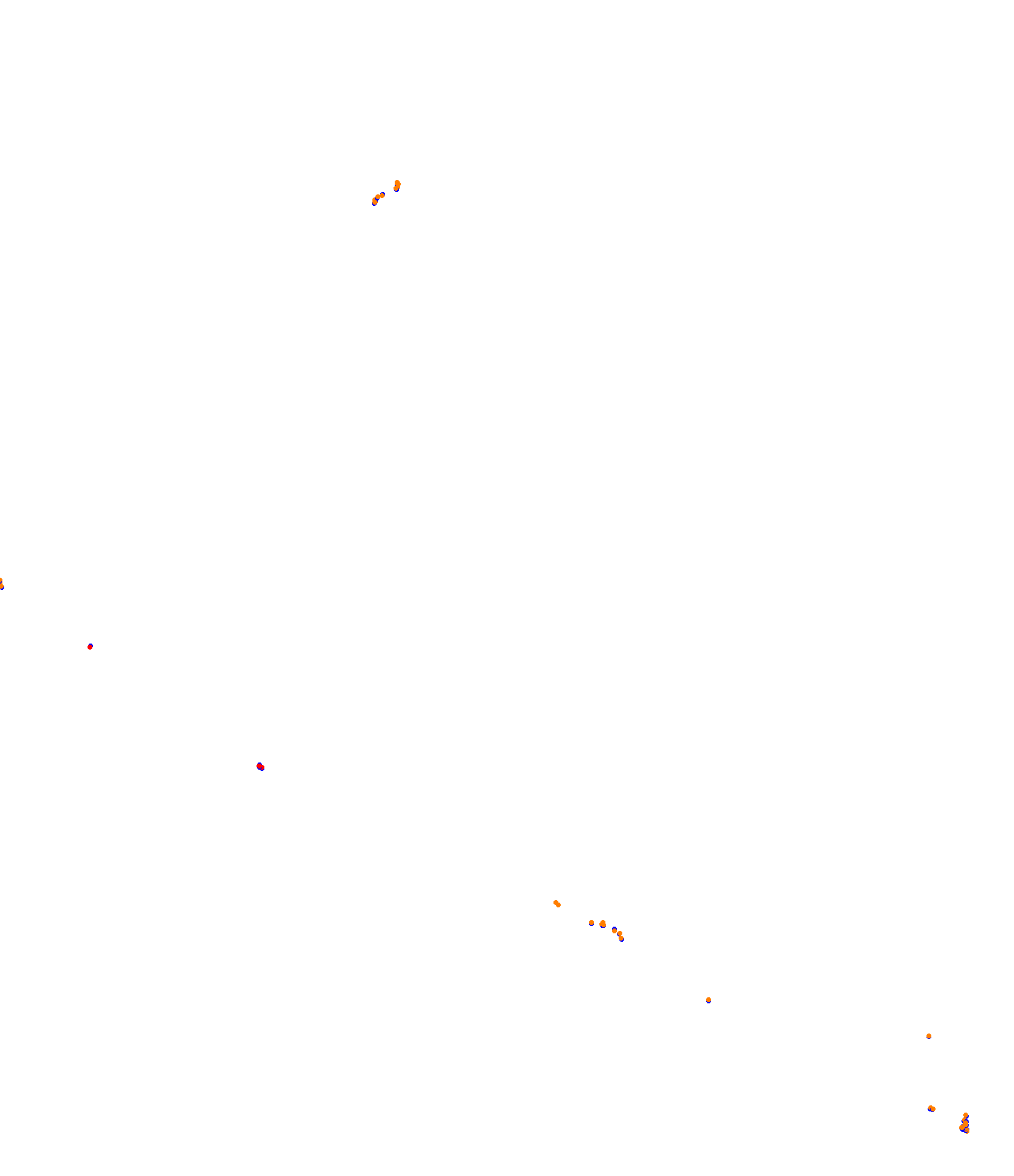 1923 Tours - 40 pits collisions